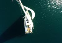 barcha a vela cima dell'albero yacht a vela elan 45 impression vele